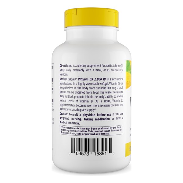 Vitamin Dз (with MCT Oil) 2,000 IU