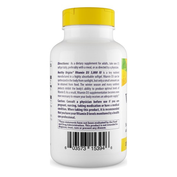Vitamin Dз (with MCT Oil) 5,000 IU