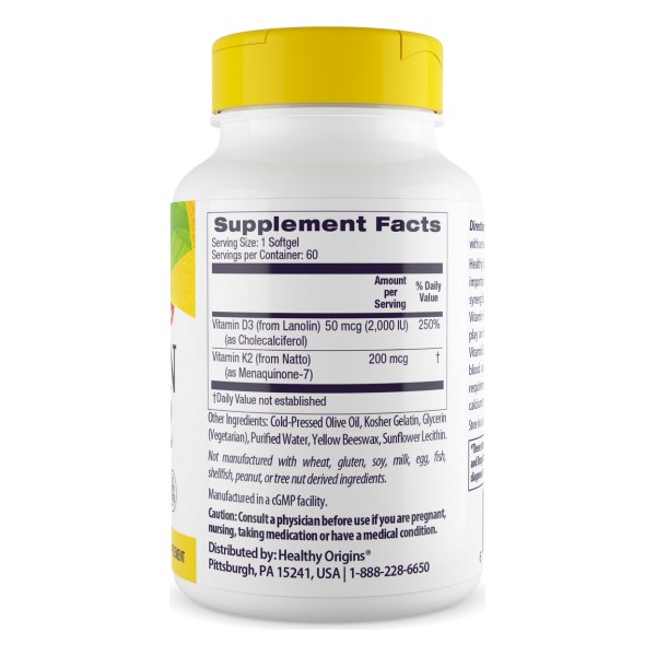 Vitamin D3 & K2