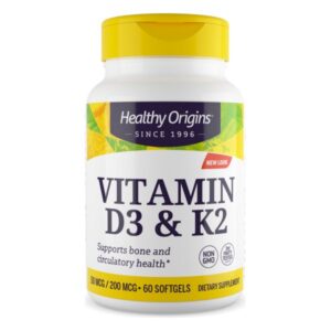 Vitamin D3 & K2 60 Softgels