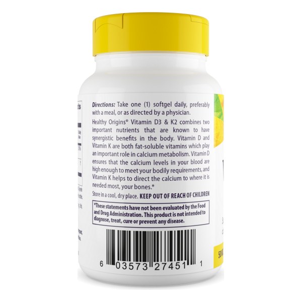 Vitamin D3 & K2
