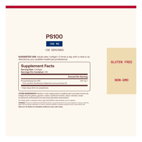 PS 100 - 100mg Softgels