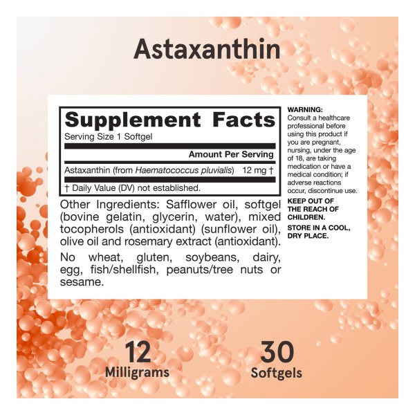 Astaxanthin - 12mg