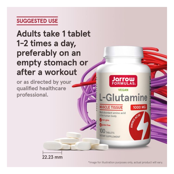 L-Glutamine - 1000mg Tablets
