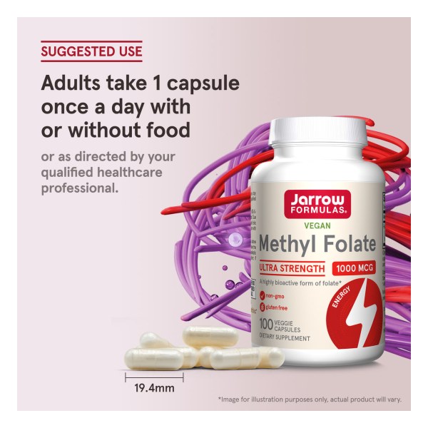 Methyl Folate - 1000mcg